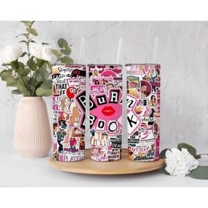 Burn Book, Mean Girls Inspired Skinny 20 OZ Tumbler - 20oz Skinny Tumbler